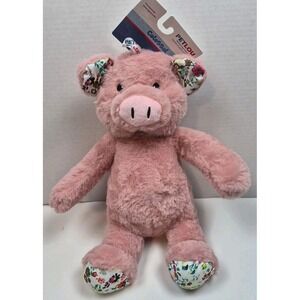 Petlou 15" Pink Pig Squeaky Dog Toy